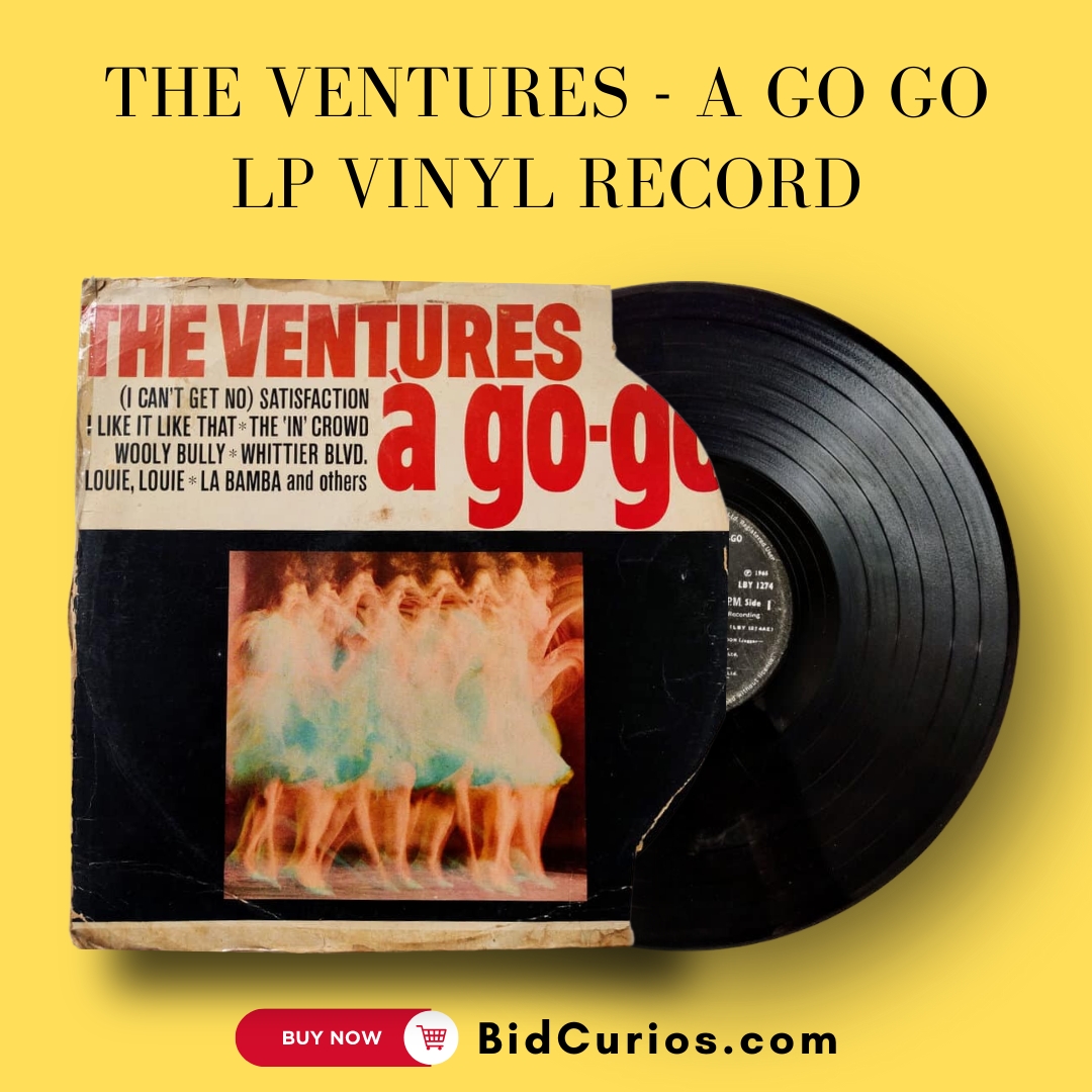 🎵 Dance to Groovy Melodies with 'The Ventures, A Go Go' LP Vinyl Record🎶📀

Buy now: bit.ly/3sUUPbC

👉Explore Vinyl records: bidcurios.com/collect/vinyl-…

#BidCurios #collectibles #VinylRecords #GroovyTunes #VinylCollection