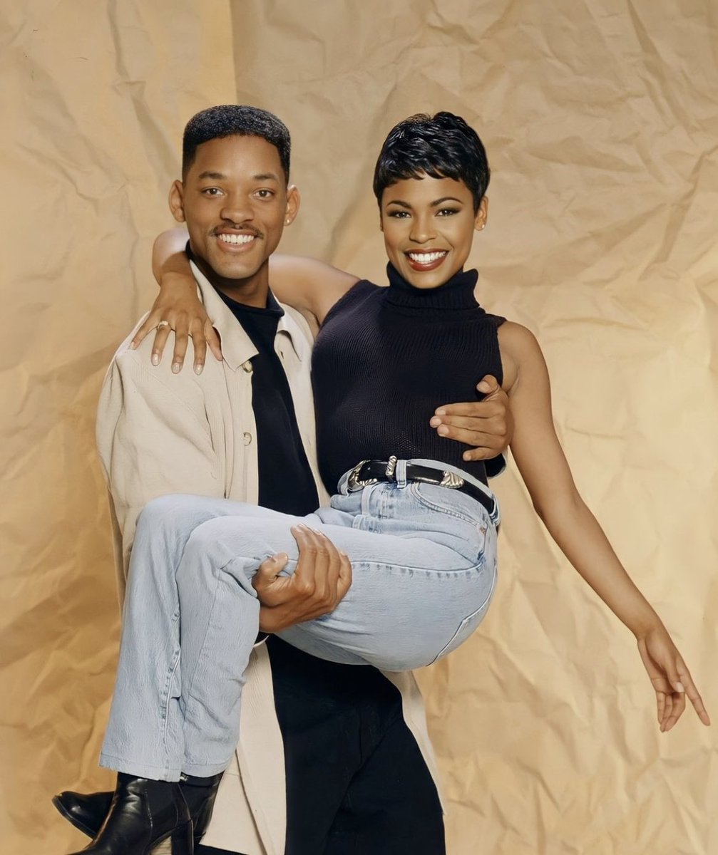 CoededMarshall's tweet photo. Will Smith &amp; Nia Long, 1994 https://t.co/yZasf1h4FS