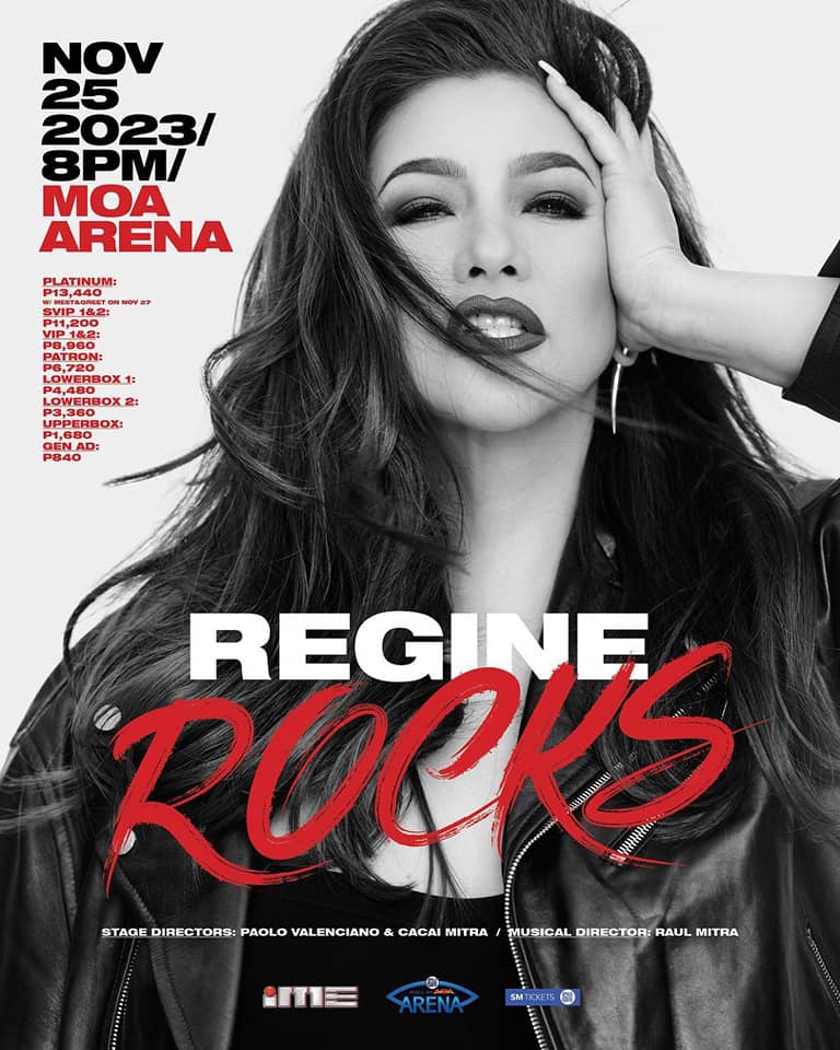 Does it ever drives you crazy just how fast the night changes.
#RegineRocks #RegineAtMOAArena