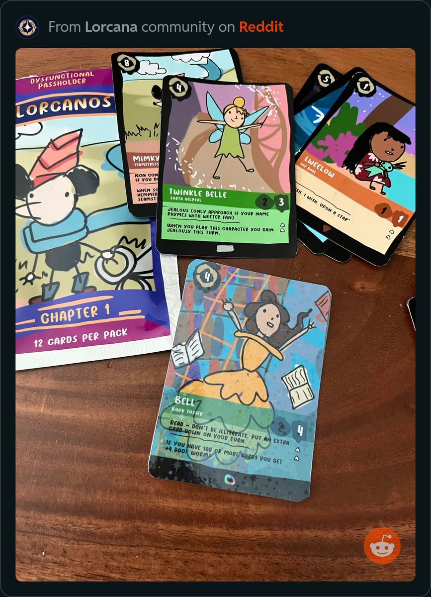 lNLl's tweet photo. Those #Lorcana cards are awesome! 

Found here: https://t.co/RZDyJOUbDh https://t.co/2gDZOxlHTA