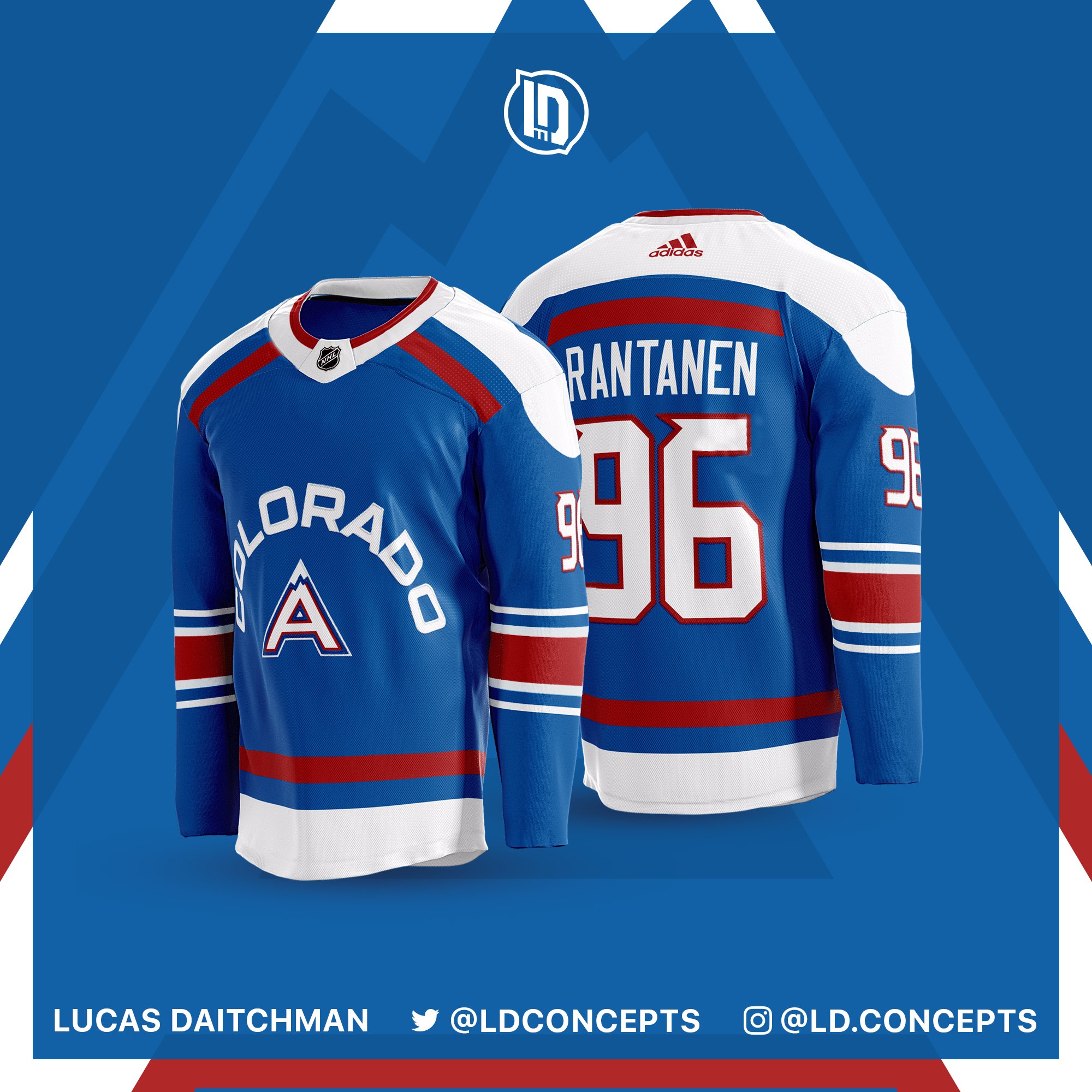 Quebec Nordiques Adidas Jersey Concept : r/hockey