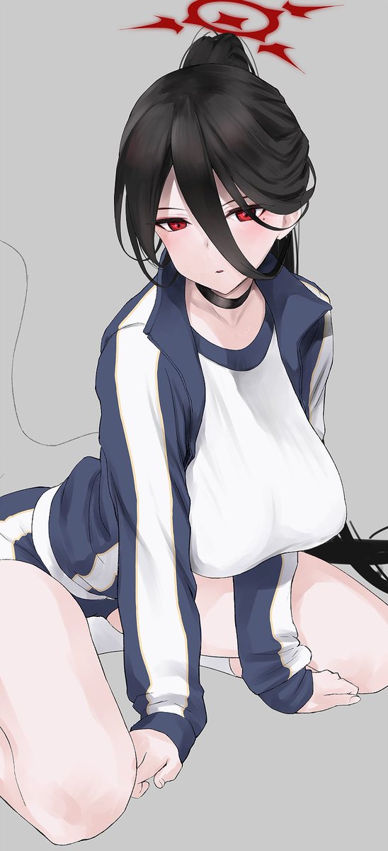羽川ハスミ ,羽川ハスミ(体操服) 「wip」|waのイラスト