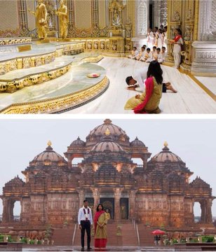 ऋषि सुनक और उनकी पत्नी अक्षता मूर्ति ने दिल्ली के अक्षरधाम मंदिर में भगवान के दर्शन किए। 
#RajGhat
#G20India2023 #RishiSunak #AkshardhamTemple