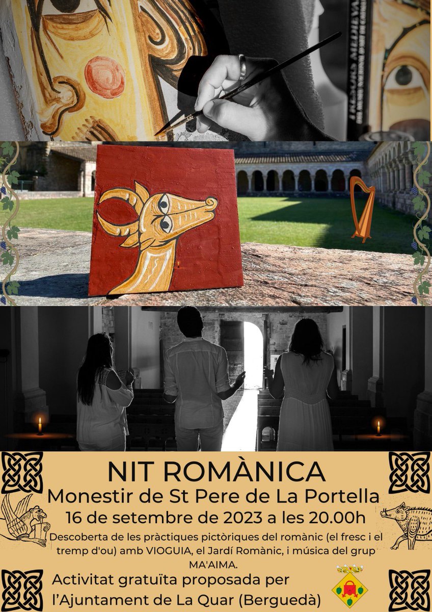 Penseu en el pícnic 👍🏼 farem mitja hora de pausa entre les dues demostracions