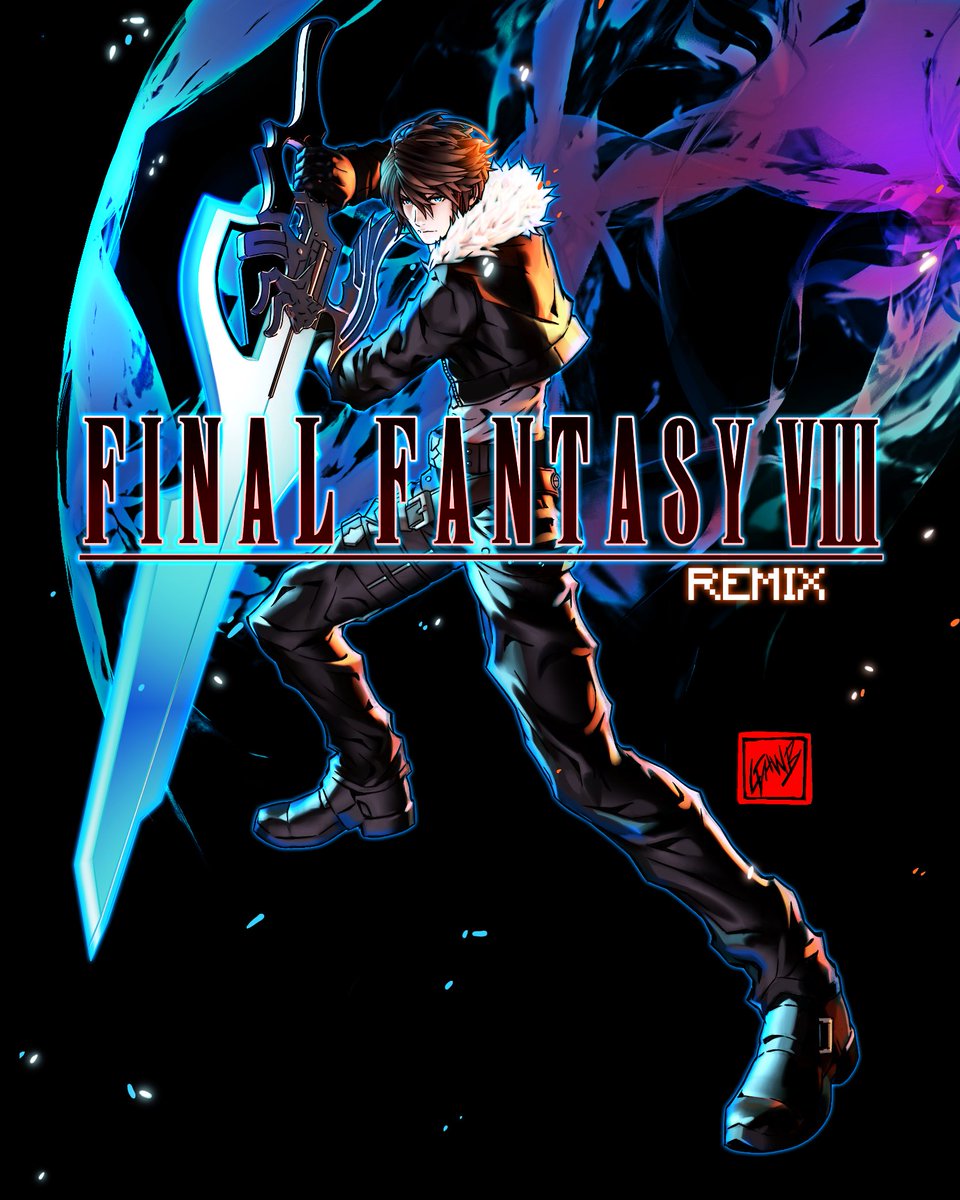 Remake cover concept | 3 of 4 ✍🏾
#finalfantasy8 #ff8 #SquareEnixArt