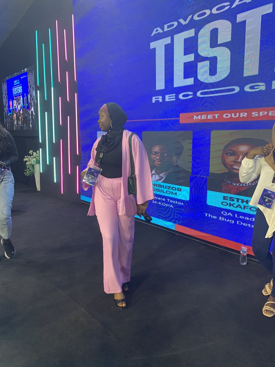 folawerahman's tweet photo. #TestFest23
Celebrating the unsung heroes.🥳
Hosted by The Bug Detective @abiolarasaq_ 👏🏽 https://t.co/k9UqX8LMIk