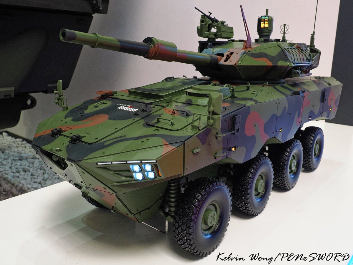 PENxSWORD's tweet image. South Korea was a tour de force of defence capabilities and technology at the latest iteration of #MSPO2023.