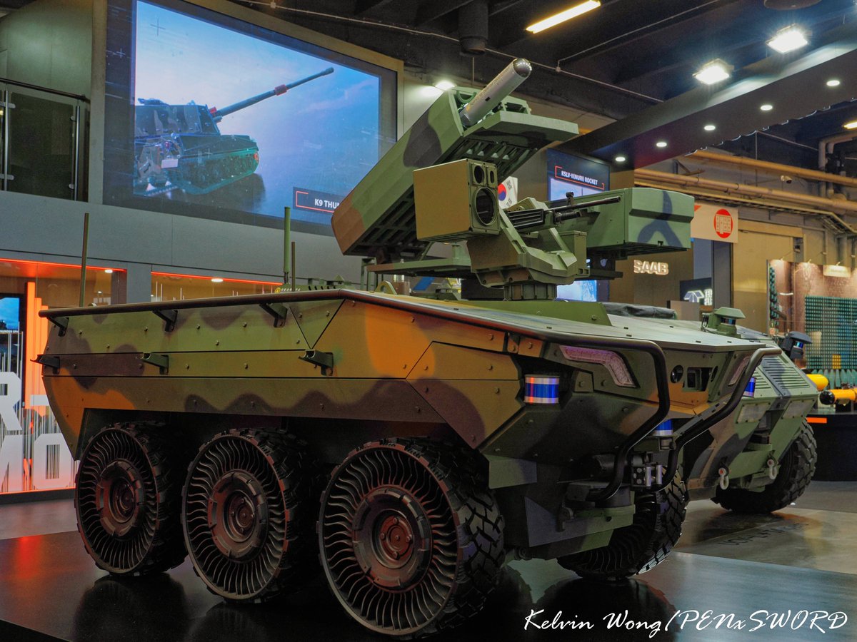 PENxSWORD's tweet image. South Korea was a tour de force of defence capabilities and technology at the latest iteration of #MSPO2023.