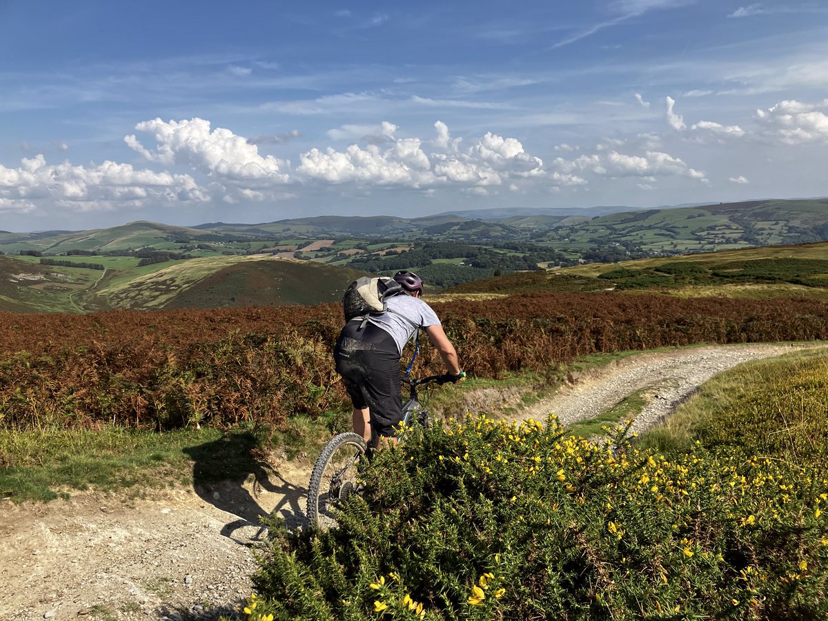 The heat is on. The sequel. No Glen Fry here, but exceptional temps, humidity and intense sunshine on day 2 of the #transcambrian   Using considered judgement we missed the remote sections and celebrate the best that the #elanvalley has, via puddles and rivers! <a href="/mtbcymru/">mtbwales</a>
