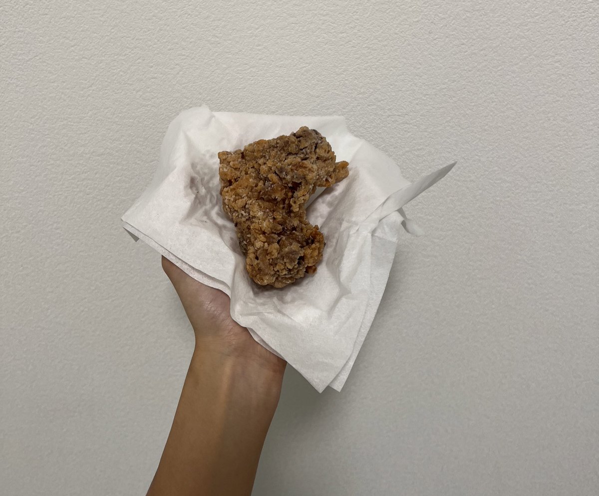 お父さん…
なかなか大きな唐揚げを
直で持ってきてくれてありがとう🤣w
