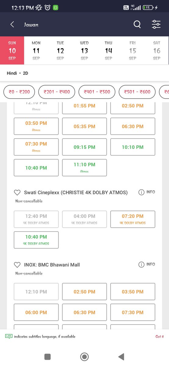 bhendi chasiii (@bhendi_chasi) on Twitter photo Bhubaneswar - Coloured with Bhagwaa by #Jawan
⭐ Maximum shows in FF Mode/Sold Out
⭐ Same scenario in other cities of Odisha
⭐ Apprx 80 cr India Net / 145-150 Crs WW Gross on the cards
Humongous Blockbuster #Jawan <a href="/iamsrk/">Shah Rukh Khan</a> Bhubaneswar - Coloured with Bhagwaa by #Jawan
⭐ Maximum shows in FF Mode/Sold Out
⭐ Same scenario in other cities of Odisha
⭐ Apprx 80 cr India Net / 145-150 Crs WW Gross on the cards
Humongous Blockbuster #Jawan <a href="/iamsrk/">Shah Rukh Khan</a>