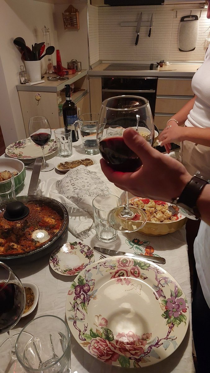 GalitPeleg's tweet photo. Friday eve in #Tirana: #Shabbat dinner, #Kidush
Because we are proud of our #Jewish #tradition ✡️ https://t.co/94LGiwqMFB