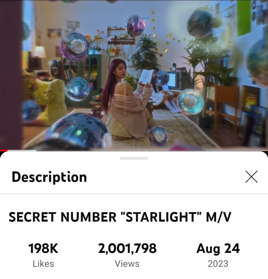 Yuk lanjut ke 3M views keys MV STARLIGHTnya.