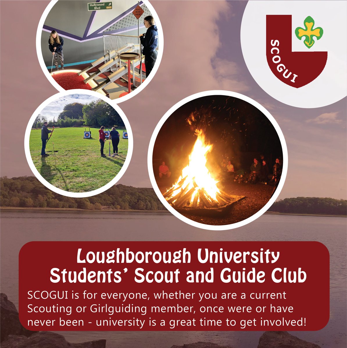 SCOGUI's tweet image. Current SCOGUI members are looking forward to meeting those joining Loughborough University in a few weeks. Hopefully this info post will help you find out a bit more about our Club! (2/2)