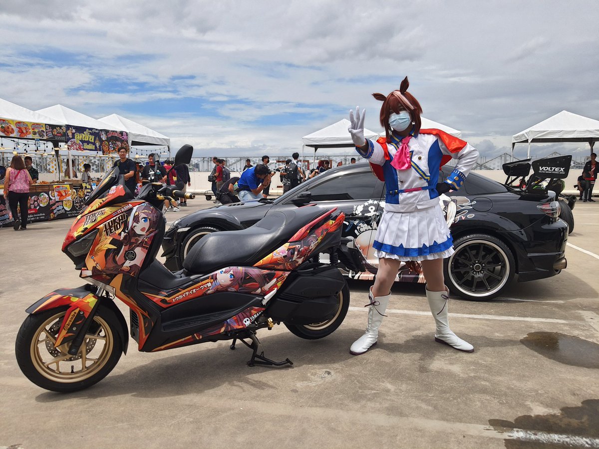AVCitashaclubTH's tweet photo. #UmaMusume #TokaiTeio #itasha #itashaclubthailand https://t.co/tGAstIdUeW