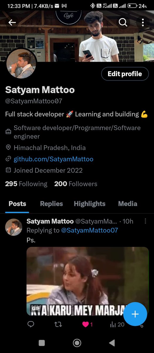 SatyamMattoo07's tweet image. 200✅