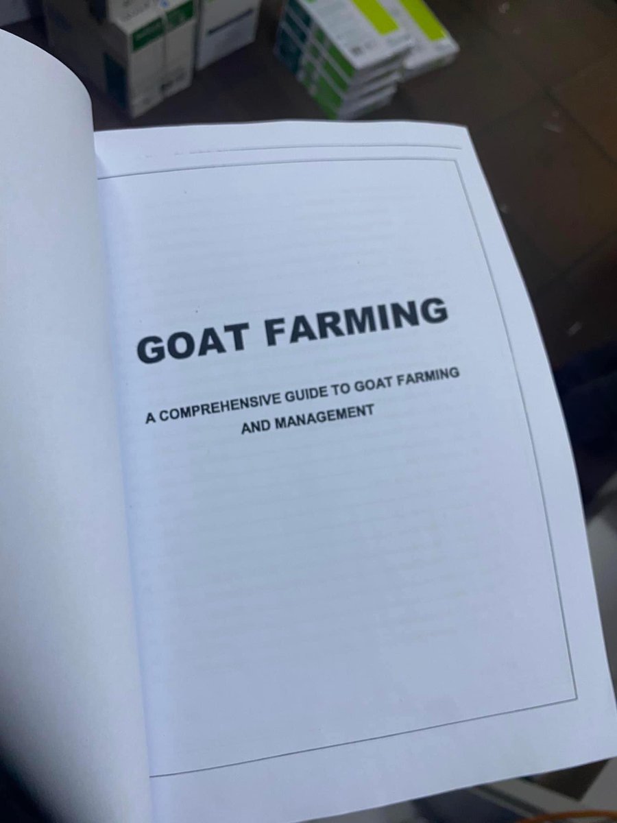 Agric_young's tweet photo. If if you want a detailed manual on how to start and run a successful goat #farming #business, you can order via WhatsApp at 079-3122-675. The manual is available in both hardcopy (R350) and softcopy (R280). We deliver nationwide🇿🇦via PAXI. #GOAT #goatfarming #agriculture #farmer https://t.co/DXdxq41y9X