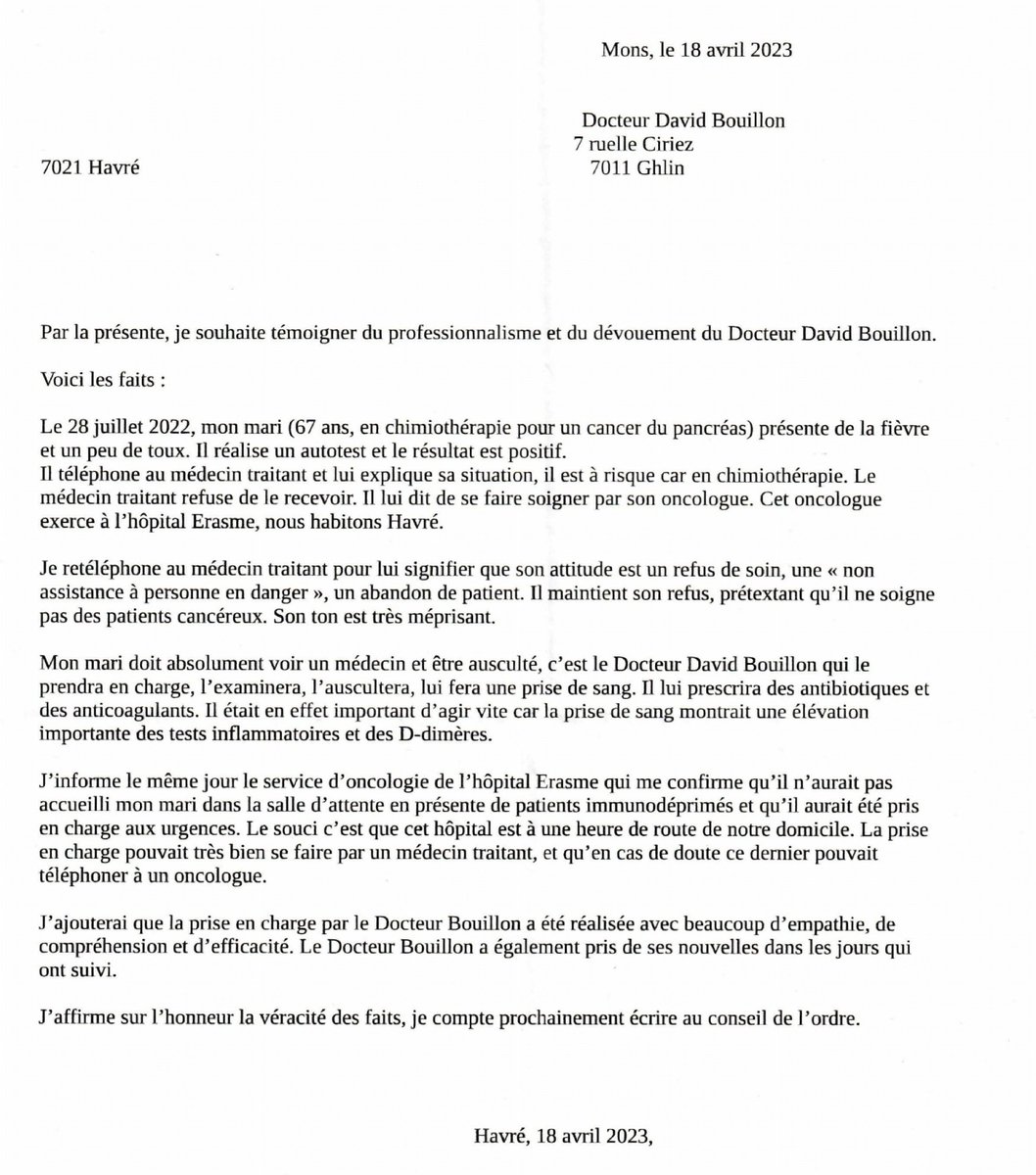 drdavidbouillon's tweet photo. JE SUIS INDISPONIBLE DU LUNDI 11/09
AU 01/10/2023.

QUAND UNE SIMPLE MISSION POUR 
AIDER,INFOMER,PROTÉGER,SOIGNER
ET SAUVER DEVIENT UN COMBAT CONTRE
UNE CABALE PARCE QUE LA VÉRITÉ DÉRANGE.

Jamais je ne lâcherai en mémoire à toutes
les personnes décédées par privation de soins....
Et je garderai toujours ma liberté d'expression,
ma liberté thérapeutique,la liberté tout simplement.

Je vais continuer à prendre mes responsabilités et
assumer mes decisions,il est temps aujourd'hui 
pour moi,Dr David Bouillon qu'on veut abattre,
trainer dans la boue et empêcher de mener une
mission d'aider,soigner et sauver des personnes
en privation de soins,en maltraitrance ou en situation
de non assistance à personnes en danger.
Les preuves,les témoignages,les dossiers,des noms,
des mails,des enregistrements.... permettront
la Vérité d'éclairer la Justice,à condition que
la séparation des pouvoirs existent encore!

Bientôt vous connaîtrez toute la Vérité.
Je remercie déjà tous pour votre empathie,bienveillance
à mon égard.
Dr David Bouillon Mons Belgique