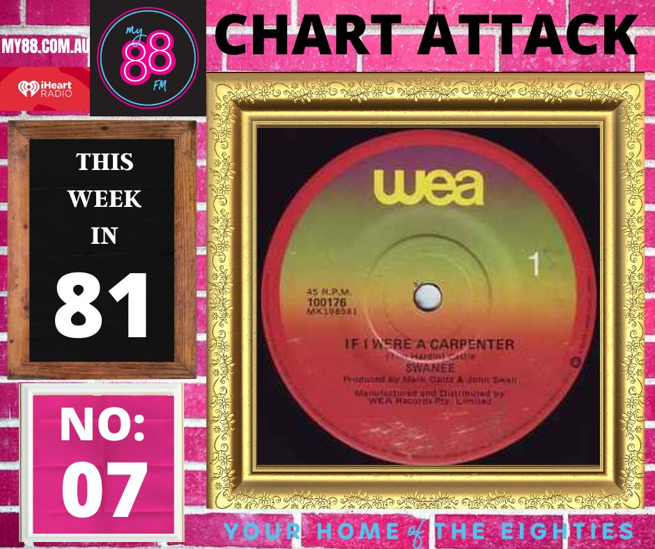 waynetunks's tweet photo. #ChartAttack on @My88_FM: Aussie Top 20 from this week in 1981:
7: If I Were a Carpenter #Swanee 
Love me some Swanee, genuinely lovely guy https://t.co/1dtFnoMOL9