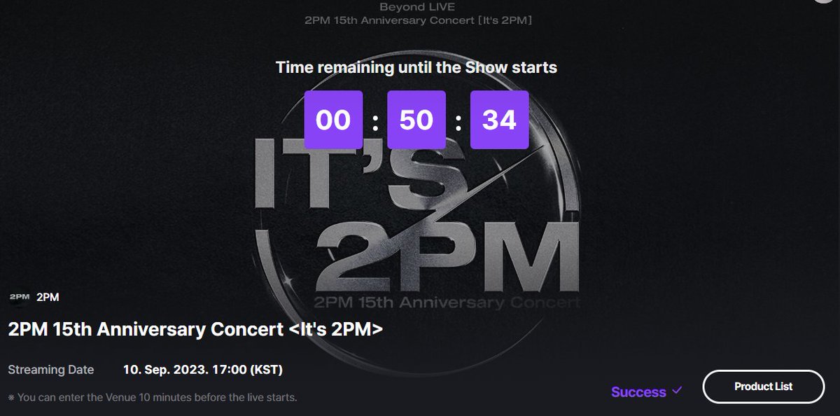 2dearh's tweet photo. Less than an hour to go! I will try to upload snippets from 2PM's Beyond Live later for those who can't watch 😊 Stay tuned and follow my acc 😘

#2PM #투피엠 #Its_2PM #2PM_15th_Anniversary https://t.co/d6L7YVk7e1