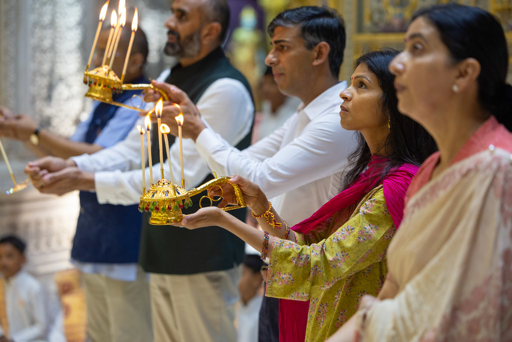 'I am hugely proud of my Indian roots and my connections to India ... being a proud Hindu means I will always have a connection to India and the people of India.' Prime Minister @RishiSunak and Mrs Murty visited Akshardham temple in New Delhi to offer prayers.