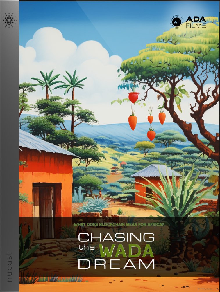 If you're interested in how we can use #blockchain, and more specifically, #Cardano - to change the way the world works, grab a copy of the latest film to release on Nucast🎬 

Chasing the Wada Dream explores the journey of bringing blockchain to Africa. It truly is a must-see!