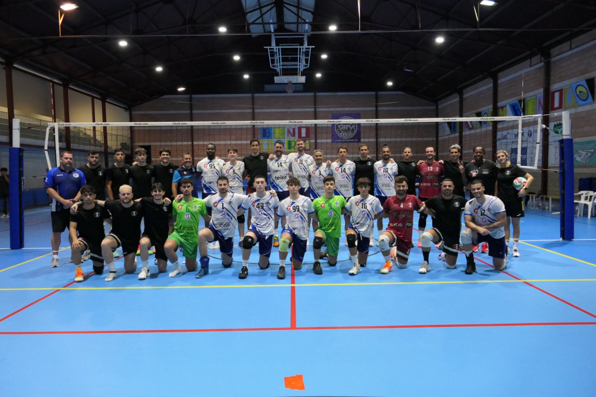 👉 El Servigroup Benidorm disputo ayer en el Pabellón Raúl Mesa su primer encuentro amistoso ante el conjunto murciano CV Judesa de Molina del Segura. Partido muy igualado que acabó con derrota por 2-3 y que sirvió para que Adriano Lamb diera minutos a todos los jugadores.