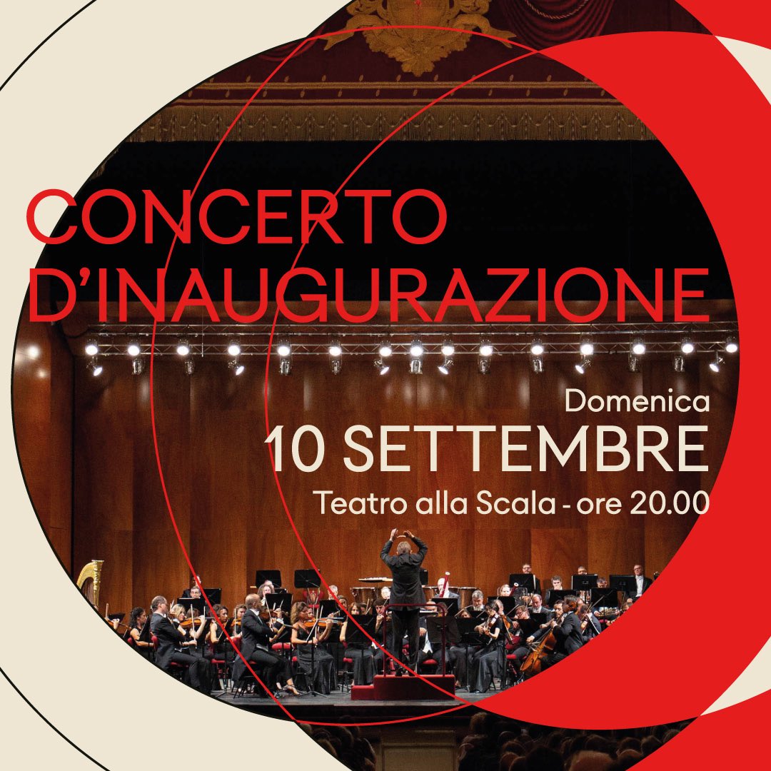 Oggi alle ore 20 inauguriamo la nostra nuova Stagione 2023/24, come da tradizione, al @teatroallascala, nel segno di #Beethoven e #Mahler; Un programma intenso, dalla carica emotiva e intellettuale, diretto da Andrey Boreyko. Il concerto sarà trasmesso in diretta su @Radio3tweet