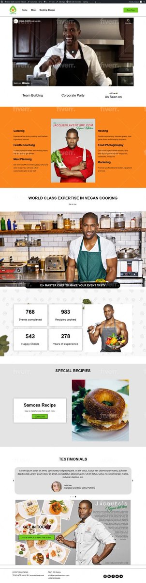 Completed another project.
Platform: WordPress
Theme: Astra
Plugins: Elementor, Contact Form 7,

#webdesigner #webdeveloper #wordpress #wordpresswebsite #wordpressdeveloper #elementor #elementorpro #elementorwebsite #elementorexpert #landingpage #landingpagedesign #riyazulferdous