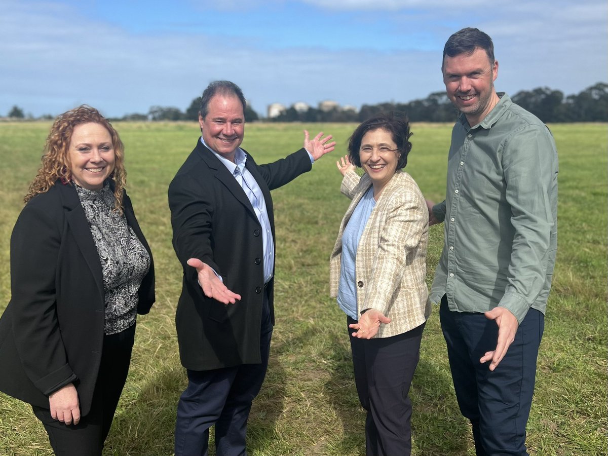 LilyDAmbrosioMP's tweet photo. Australia’s first offshore wind turbines will be built at the Port of Hastings.

Through the Andrews Labor Government’s $27m investment, this port will be turned into the home of Victoria’s offshore wind industry with the construction of the Victorian Renewable Energy Terminal. https://t.co/Jmsyz7ctbu