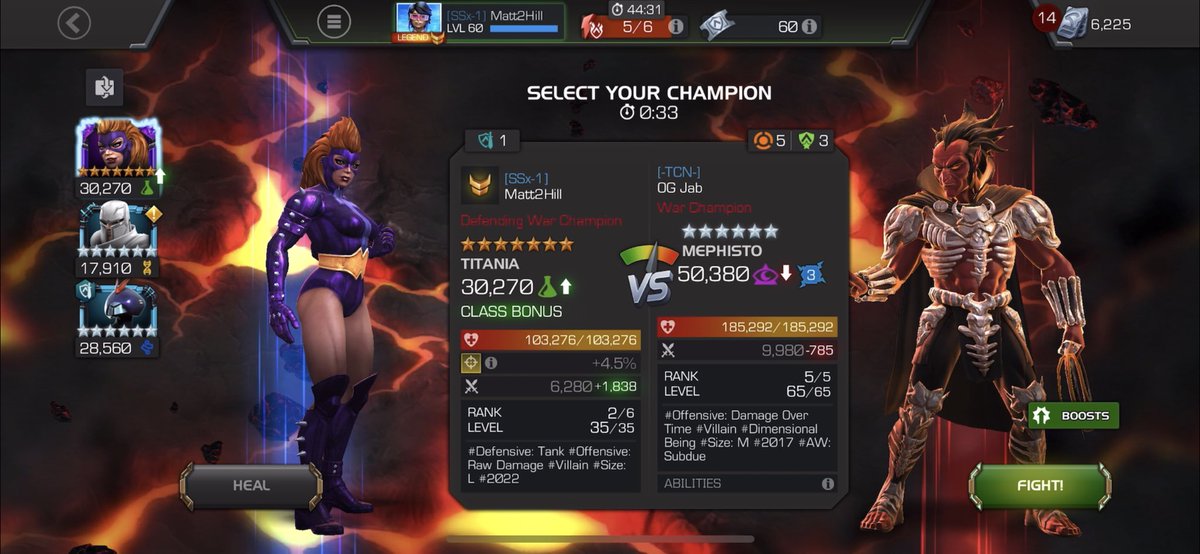 People call rintrah a tank… r2 Titania with a 20% champ and 15%hp hitting 100k+ health. 

&amp; she goes indestructible. 🤯🤯🤯