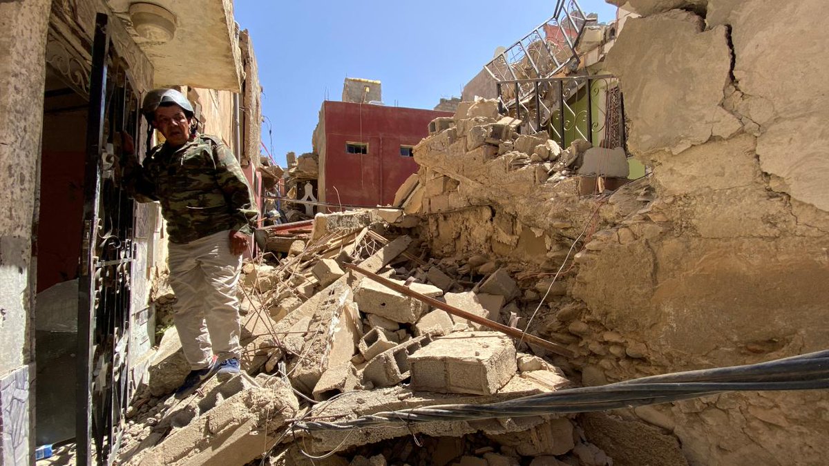 PeyamakurdKrd's tweet photo. Miriyên erdheja #Fasê her diçe zêdetir dibin...

➡️ https://t.co/86w6OsM3VC

#Mexrib #Marakech #earthquake #Erdhej #Deprem https://t.co/p2tK1SbYkC