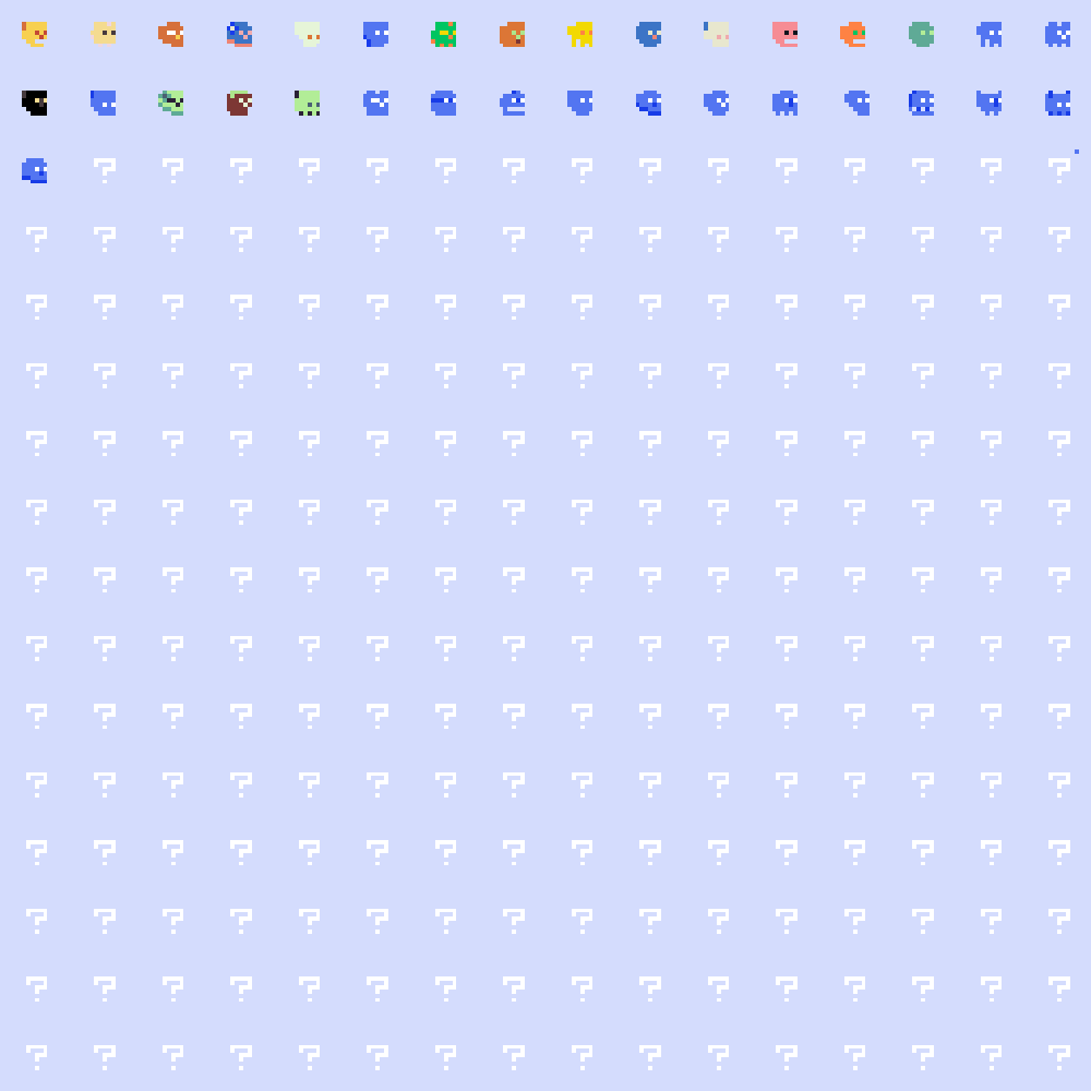 🔵💀🔵

👉Updated the BaseSkull Canvas! 

We made it to the second row ! 😀, 
32 BaseSkulls with 17 BaseSkulls on Basepaint minted till now!

#BuildOnBase