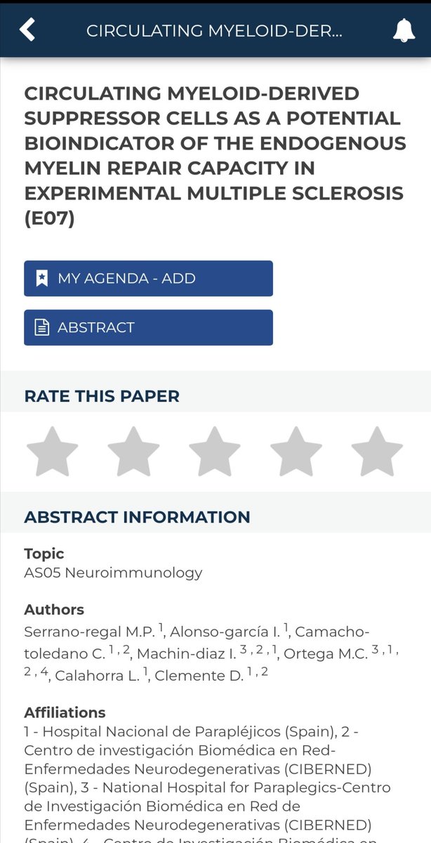 DrDiegoClemente's tweet photo. Our group from @HNParaplejicos @SanidadCLM is attending #SENCDay and #IBRO2023 in Granada!!
Thrilled to present our results in three posters about several neuroimmunological aspects  of #MS (biomarkers, new treatments, endogenous myelin repair capacity)
@SENC_ @IBROorg @Merck https://t.co/ewQvo6Ao7T