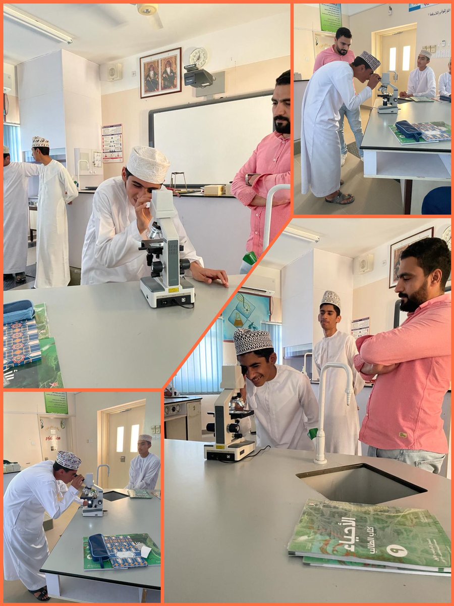 EduGovNbt2143's tweet photo. قدم الأستاذ رائد متولي معلم مادة الأحياء ورشه تدريبيه عن استخدام المجهر الضوئي في فحص بعض الخلايا النباتيه لطلاب الصف التاسع… 
#فعاليات_تعليمية_شمال_الباطنة 
#مدارسنا_مستقبل_واعد https://t.co/Xyv3c0rTsH