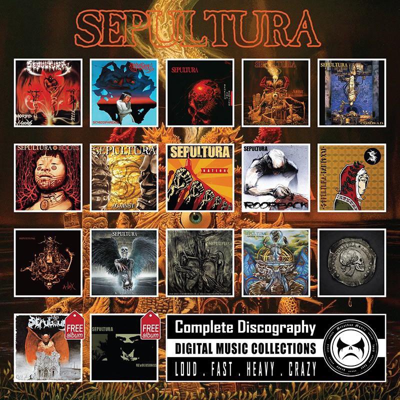marillion073's tweet photo. Where are the Sepultura Fans???
A Gigantic band with a Gigantic Discography!!
Any favorite album among all these Gems?
#Sepultura
#ThrashMetal
#Summer
#Discographies
#Music https://t.co/UpvlUMZ1u7
