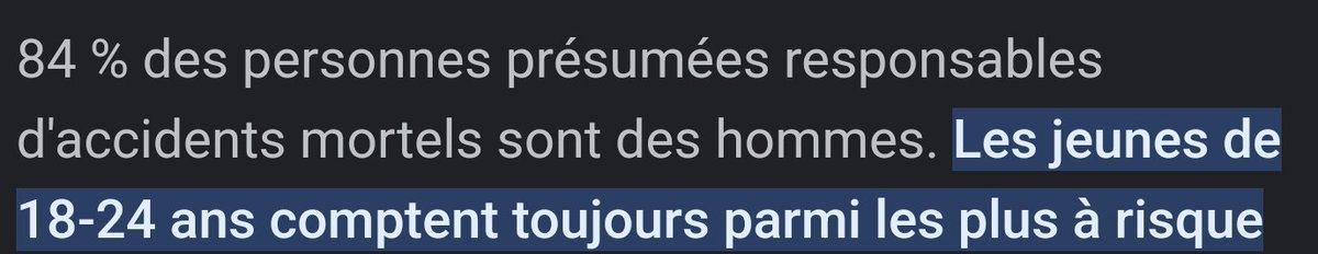 fogisik474's tweet photo. @LwT_Manon "femme au volant 🤡"
En France, 84 % des accidents faisant des blessés ou des morts, sont causés par des hommes, ravalez votre misogynie https://t.co/ykTWxwVOAM