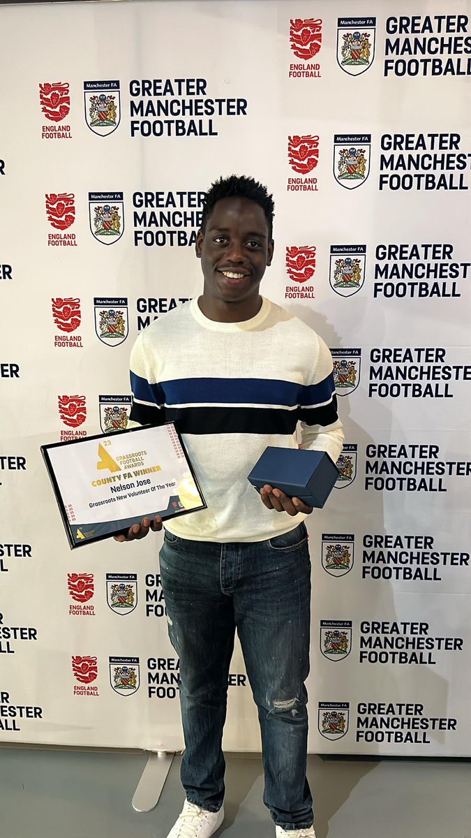 MCR FA GRASSROOTS AWARDS 23⚽️🏆

Huge congratulations to Coach Nelly who picked up “New Volunteer Of The Year Award”🏆🆕

We all appreciate you and your award is thoroughly deserved! Well Done Champ 🩵🤍✨

#ONETEAM #TEAMBCFC⚽️🩵🤍
#manchesterfa #grassrootsawards2023