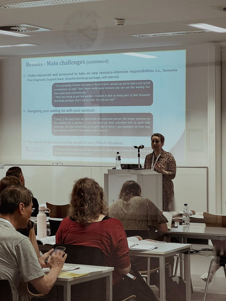 SPICEAberdeen's tweet photo. @abbiepsychology , @JAllanHealthPsy and @OanaPetre01 from the SPICE group attended the annual #EHPS2023 conference in Bremen to present some of the preliminary findings from their studies in the project. https://t.co/fMbkLmSwSY