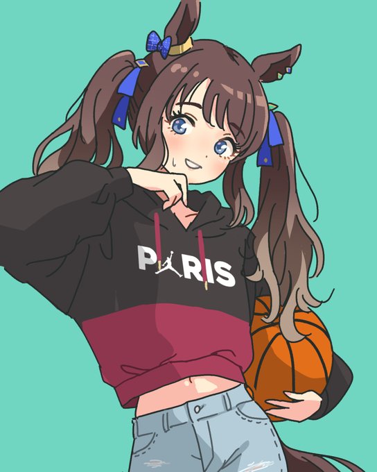 「cropped hoodie smile」 illustration images(Latest)