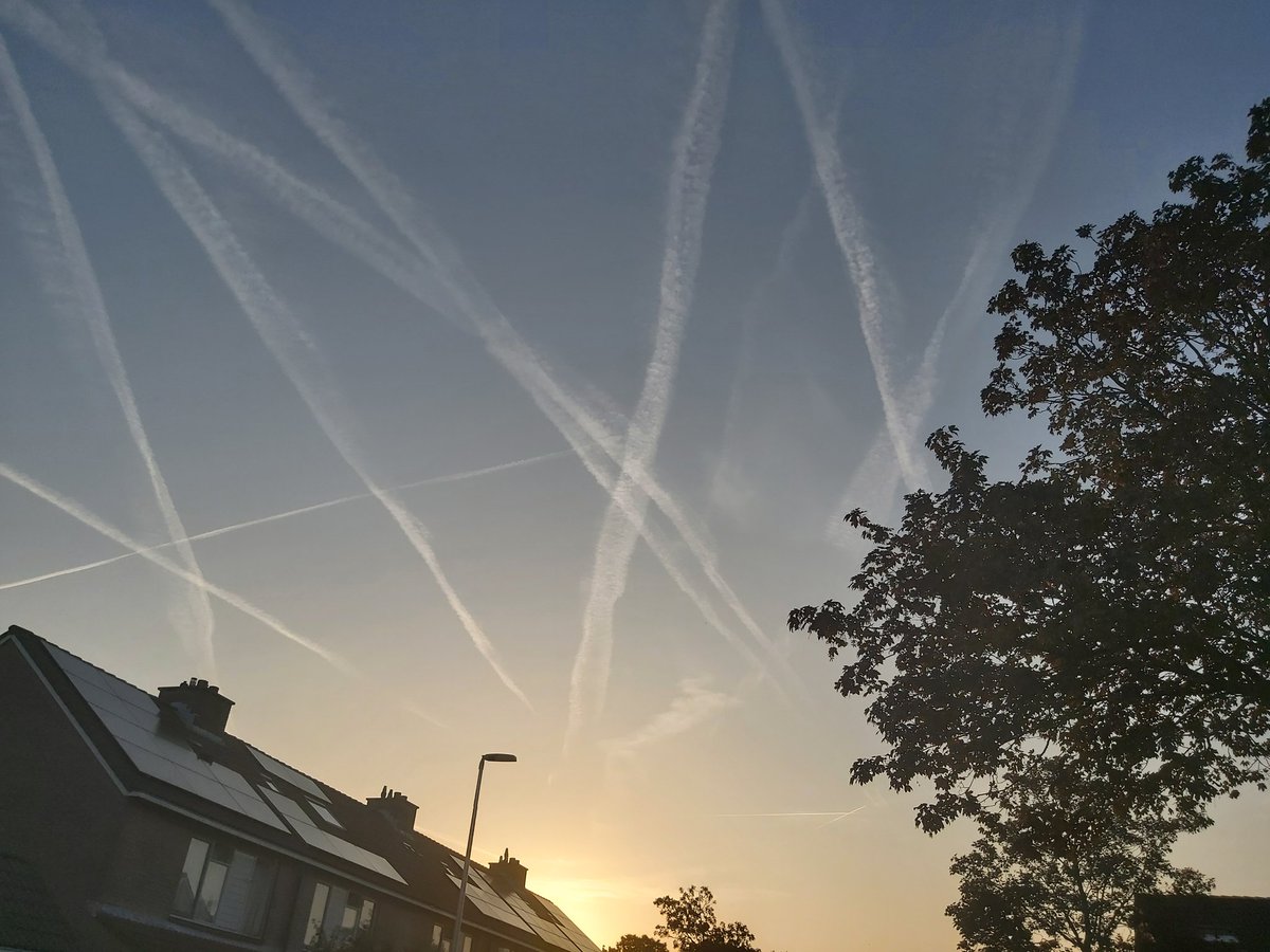 Zoetermeer zondag 10 sep 7.45 #chemtrails