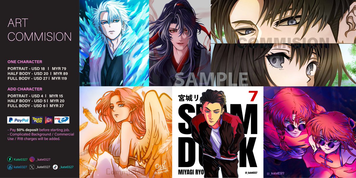 Hi, I'm #opencommissions, and also looking for #artmoots 
Price and Sample:
drive.google.com/drive/folders/…