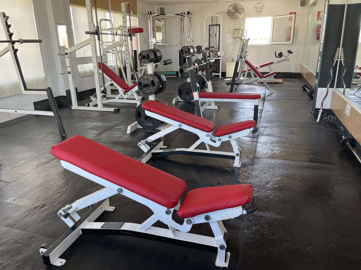 Raysat24Body's tweet photo. Changed the Upholstery in the Free Weight Room from BLACK to RED.
BEACH BODY GYM Cabo Roig Orihuela Costa Alicante Spain.#Age65 #Penis #PenisTattoo #TattooedPenis #Tattooedmodels #Model #celebstakinghgh #RayHoughtonbodybuilder #BeachBodyGym #Ink #inked #BODYBUILDER #Facetattoo https://t.co/2GD87RQ3Ga