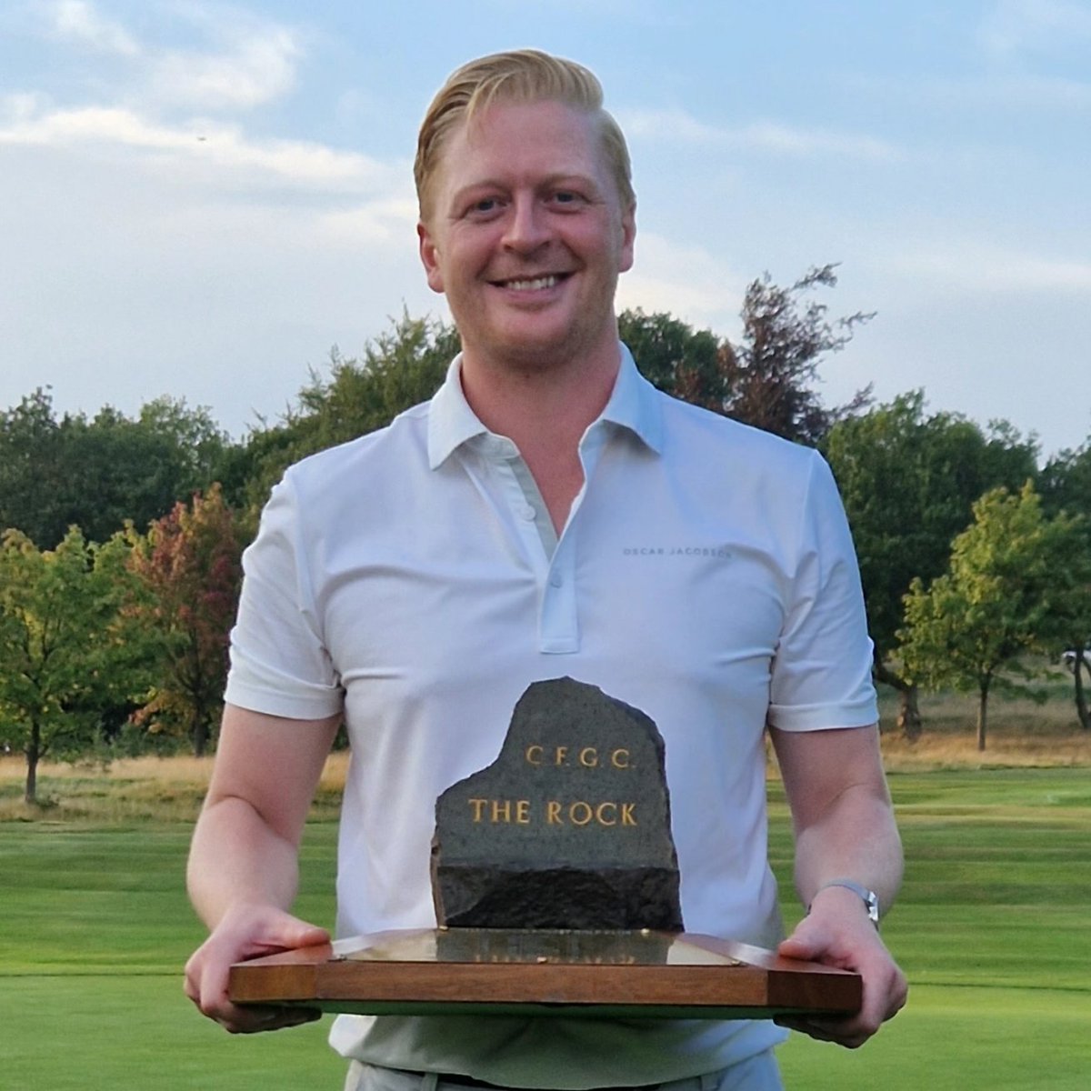 charnwoodfgc's tweet photo. Congratulations to Scott Wormleighton shooting 67 &amp; 70 &amp; finishing 1 under par to become The Rock champ 2023! ⛳️🎯🏆👏
Runner up - Ross Overton 67 &amp; 72
3rd Oli Willson 74 &amp; 67
4th William Plant 69 &amp; 72
Full results 👇 
https://t.co/7OsGVri1AB https://t.co/fyAElsaHMf