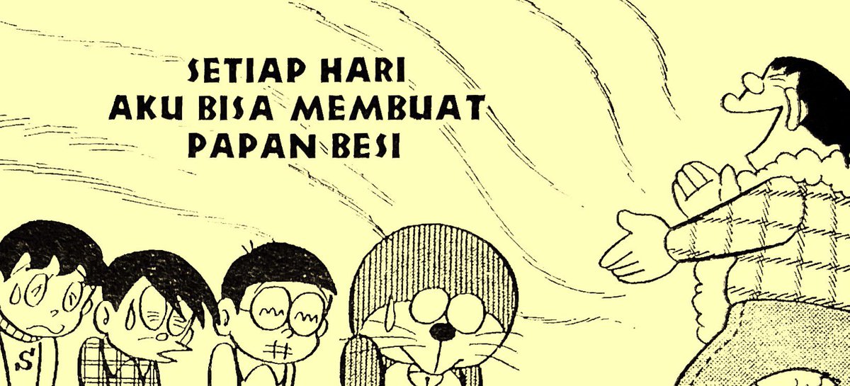 DoraemonHariIni's tweet photo. Mari perbanyak lagu-lagu berisi tentang metalurgi https://t.co/5m5A3e0Fgo