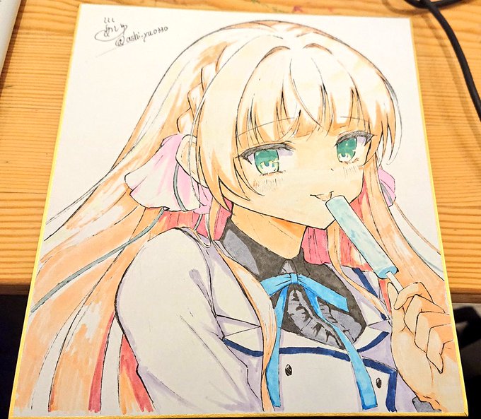 冬コミで頒布する(かも?)
ひなたも後で色塗ります 