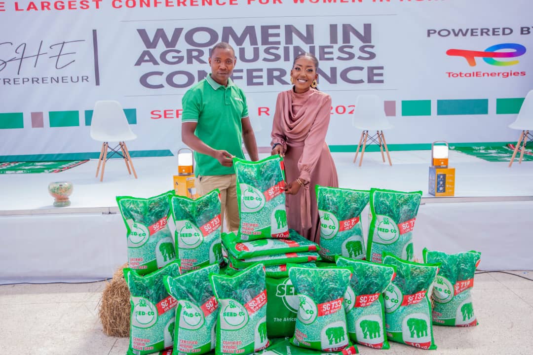 SheEntrepreneur's tweet photo. Platinum Sponsor @SeedCoZambia 

Women in Agribusiness 2023
Largest conference for Women In Agribusiness in Zambia https://t.co/PmR8jEp16T
