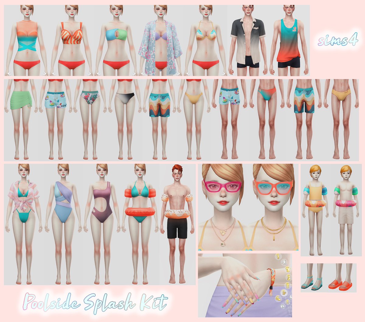 meonmeon_sims's tweet image. 新パック「Poolside Splash Kit」のレポ 📝 
購入検討中の方や、買ったけどどんなアイテムがあるの？って方の参考になれば(*ˊᗜˋ*) 

#PoolsideSplashkit #sims4 #シムズ4 
meonmeon.snowdrop.jp/sims/?p=48953