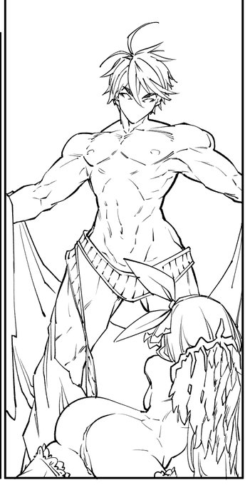 今回一番好きなカットだがこの後ほとんど塗り潰してしまうのだ。 