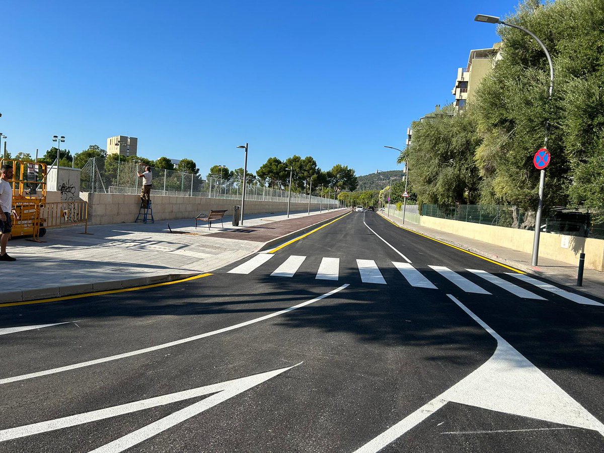 ToniDeudero's tweet photo. «Facta, non verba»

Hechos, no palabras: 10/09/2023

#Infraestructuras #EMAYA #Movilidad #SeguridadVial 

@ajuntpalma @policiadepalma @EMAYA_Palma @EMT_Palma 

Todo listo para mañana día 11, inicio curso académico y escolar https://t.co/Hm1Iwo88k6